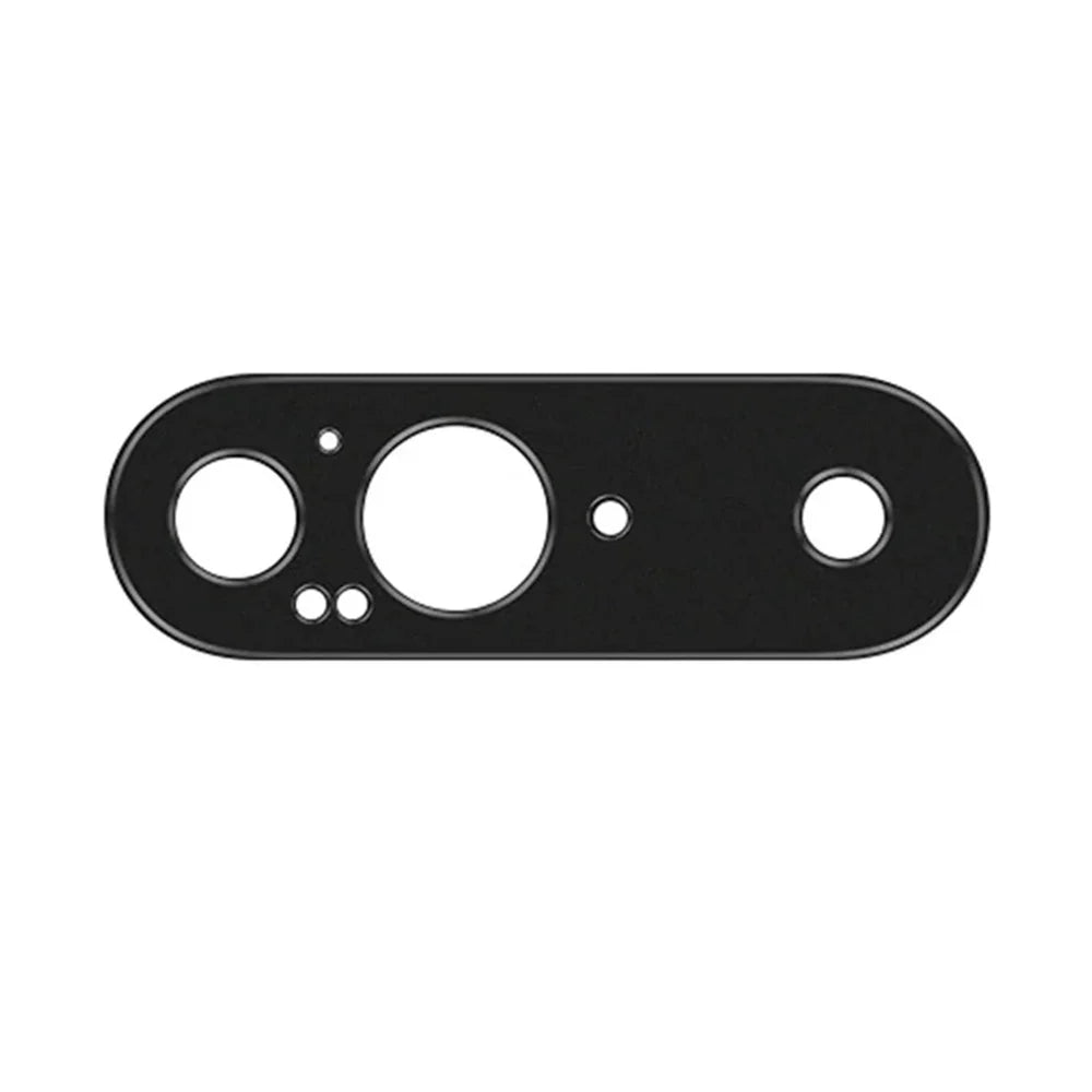For Google Pixel 9 Tempered Glass Lens Protector Silk Printing Camera Lens Film - Black - 2