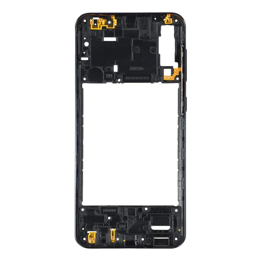 For Samsung Galaxy A30s A307 Middle Plate Frame Mobile Phone Replacement Part (Without Logo) - Black - 2
