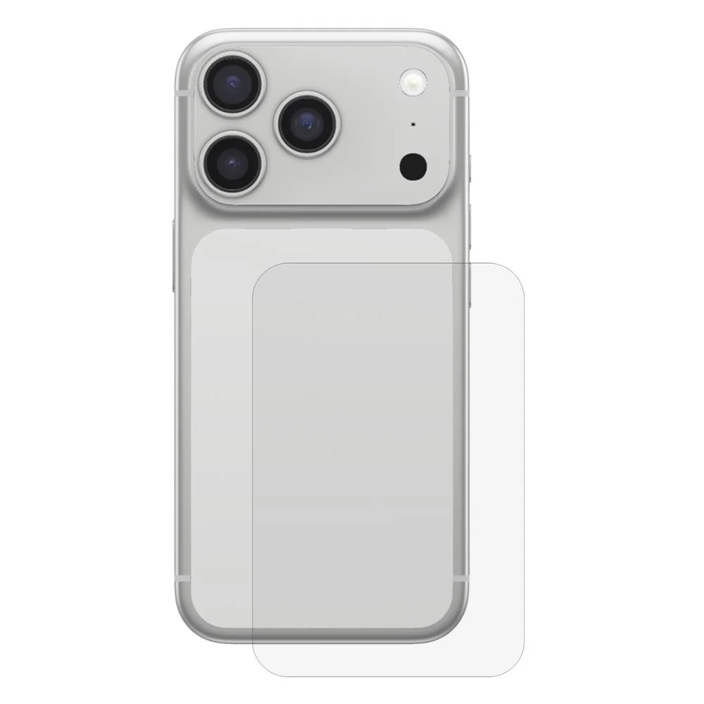 For iPhone 17 Pro Max Back Screen Protector Matte PET Explosion-Proof Phone Rear Soft Film - 1