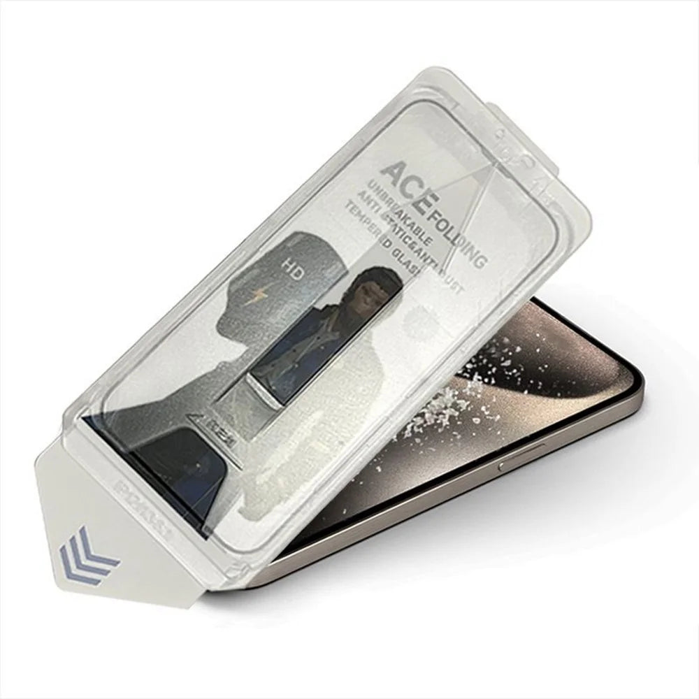 ESHMILY For iPhone Air Screen Protector 2.5D High Aluminium-Silicon Glass Clear Film with Easy Installation Tool - 3