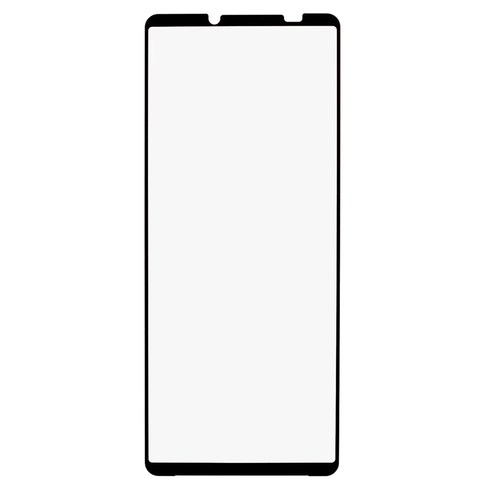 For Sony Xperia 10 VII Screen Protector Silk Printing Full Glue Tempered Glass Screen Film - 2