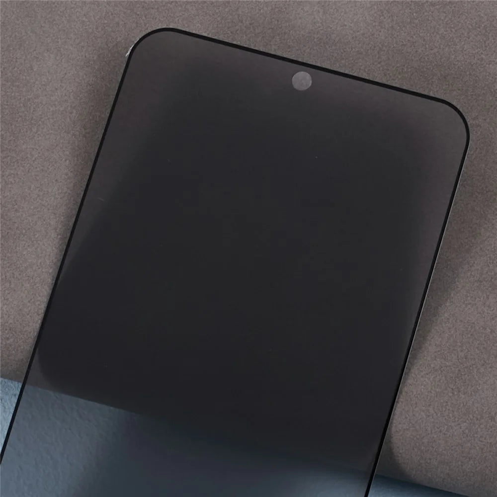 For Honor Magic8 5G Tempered Glass 180 Degree Anti-Peep Film Black Edge Full Glue Full Screen Protector with Fingerprint Unlock - 5