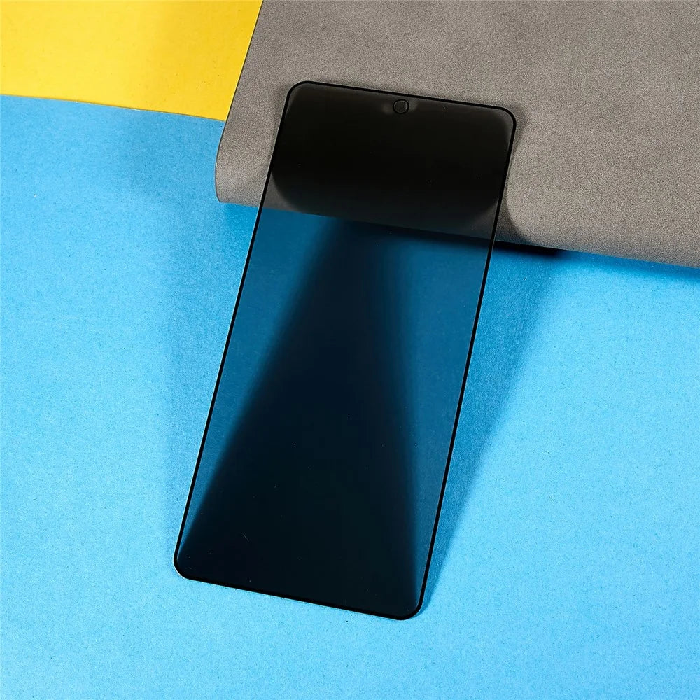 For OnePlus 15 5G 180 Degree Anti-Peep Tempered Glass Black Edge Privacy Protection Full Screen Protector, Full Glue - Black - 5