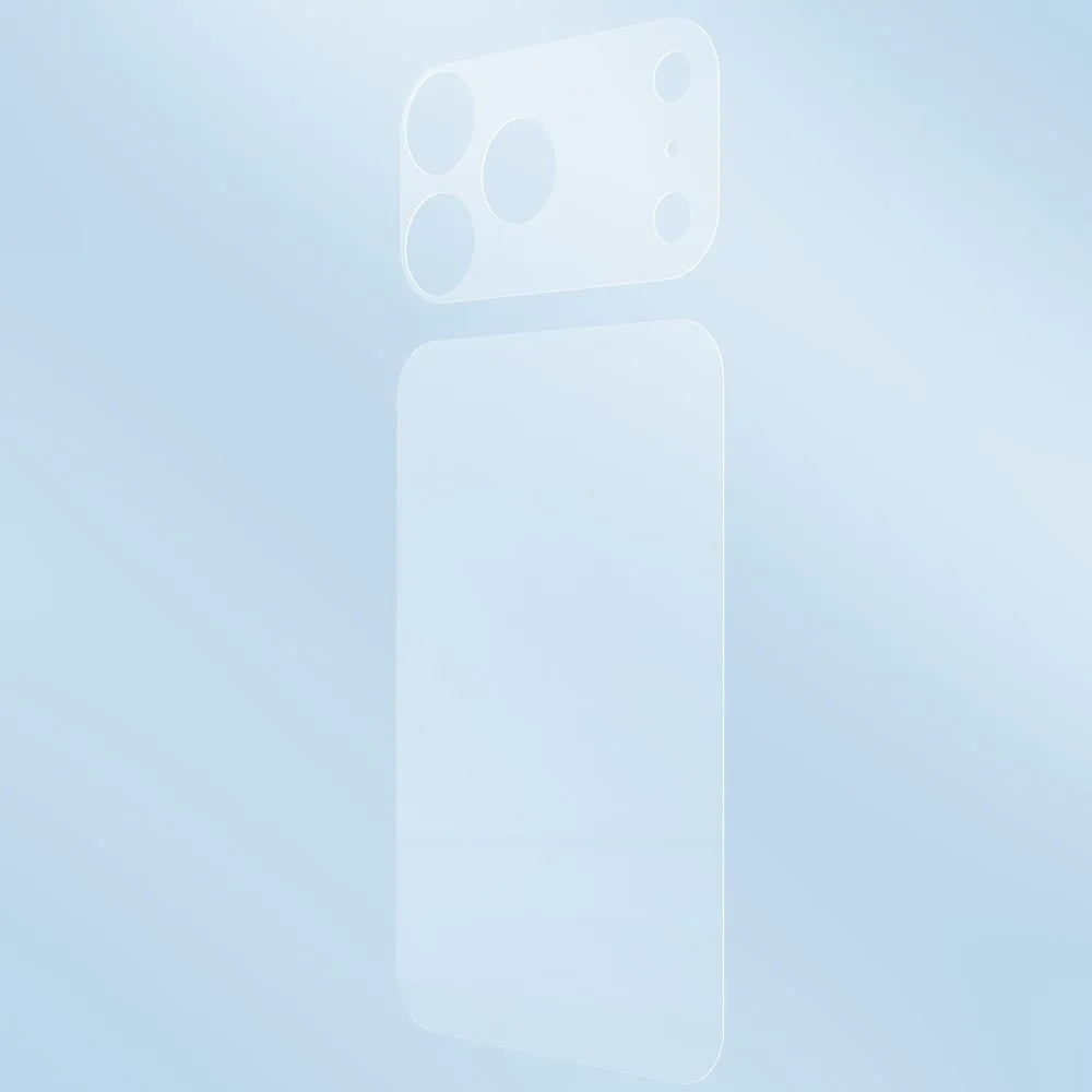 RURIHAI 10 Sets For iPhone 17 Pro Full Coverage Matte PET Protective Film Camera Lens Protector + Phone Back Cover Film - 4