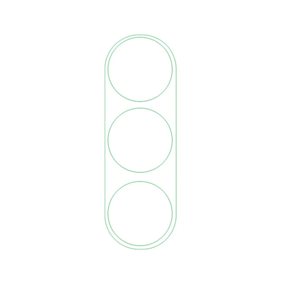 For Samsung Galaxy S23+ Camera Lens Protector 9H Tempered Glass HD Clear Full Cover Scratch Resistant Lens Film - 1