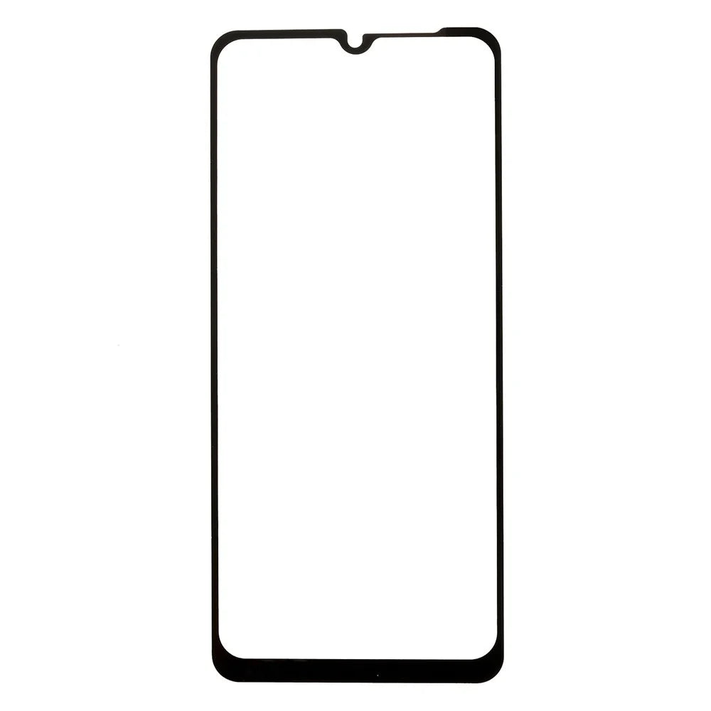 For Samsung Galaxy A04s 4G (164.7mm) Full Covering Full Glue Silk Printing Black Edge Tempered Glass Screen Film - 2