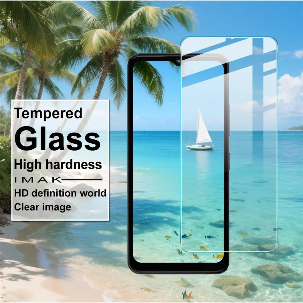 IMAK H Series Tempered Glass Film for HMD Key 4G / Aura 2 / Arc 4G Screen Protector Shatter-Proof Protection (Not Complete Coverage) - 3