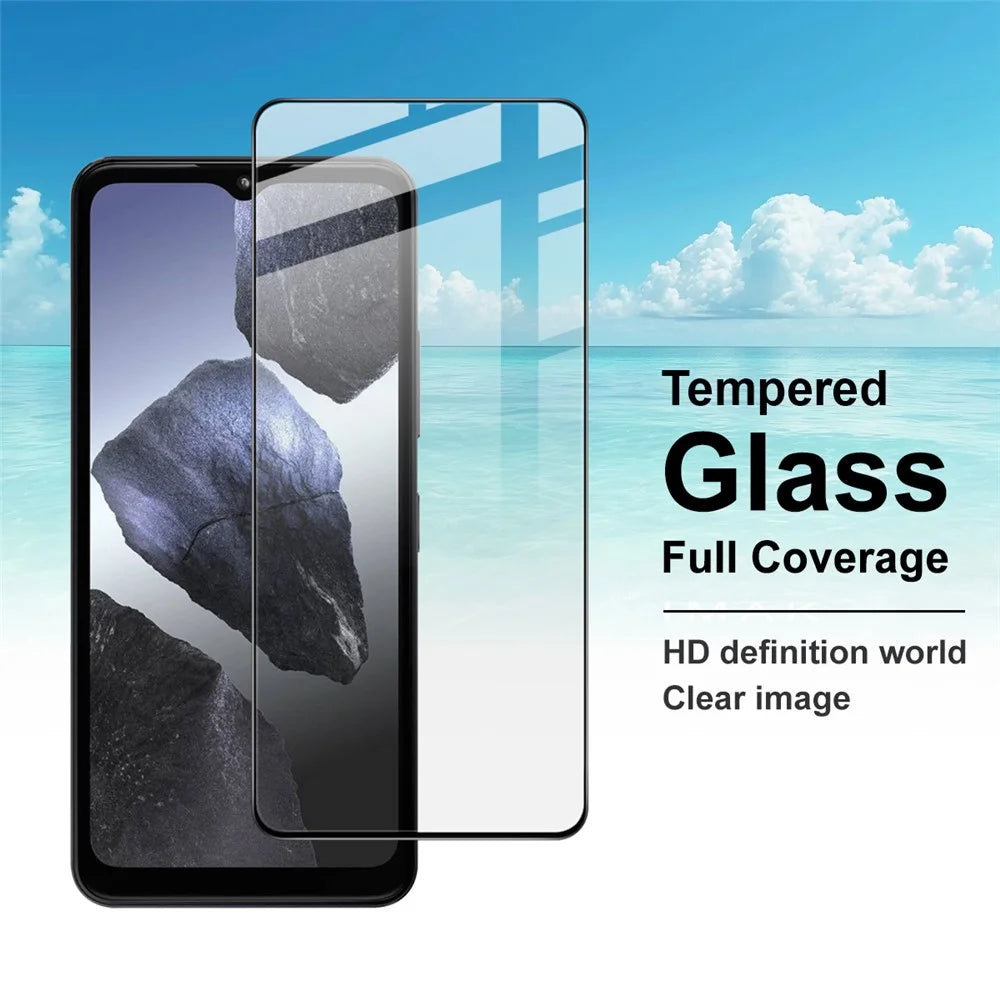 IMAK Pro+ Series Tempered Glass Film for HMD Key 4G / Aura 2 / Arc 4G Full Screen Protector Sensitive Touch Film - 3