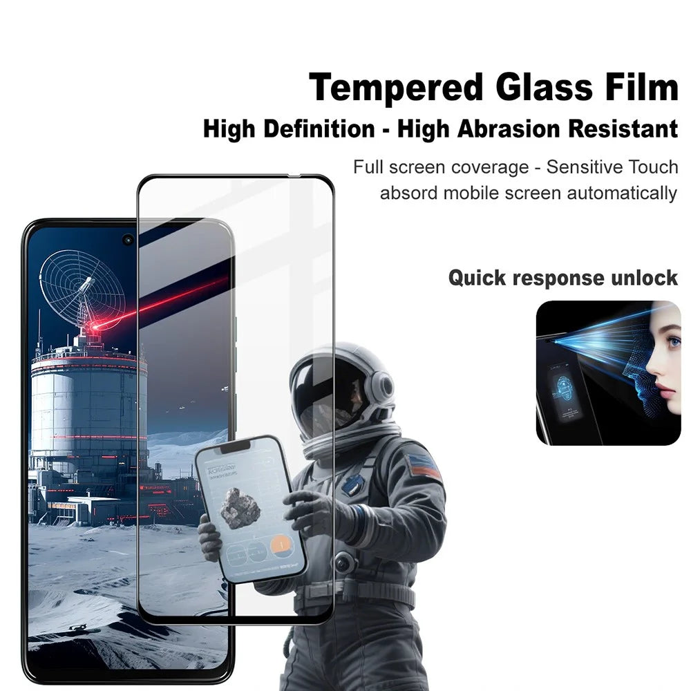 IMAK Pro+ Series For Motorola Moto G100 5G (2025) / G100s 5G Tempered Glass Full Screen Protector Sensitive Touch Film - 2
