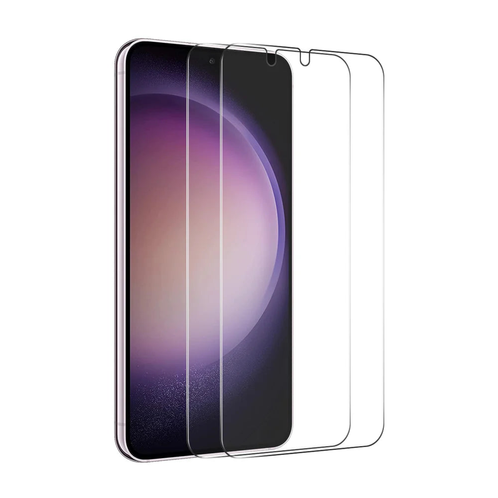 ENKAY HAT PRINCE For Samsung Galaxy S26 2Pcs Screen Protector   Fingerprint Unlock 0.18mm High Aluminum-silicon Glass - Transparent - 1