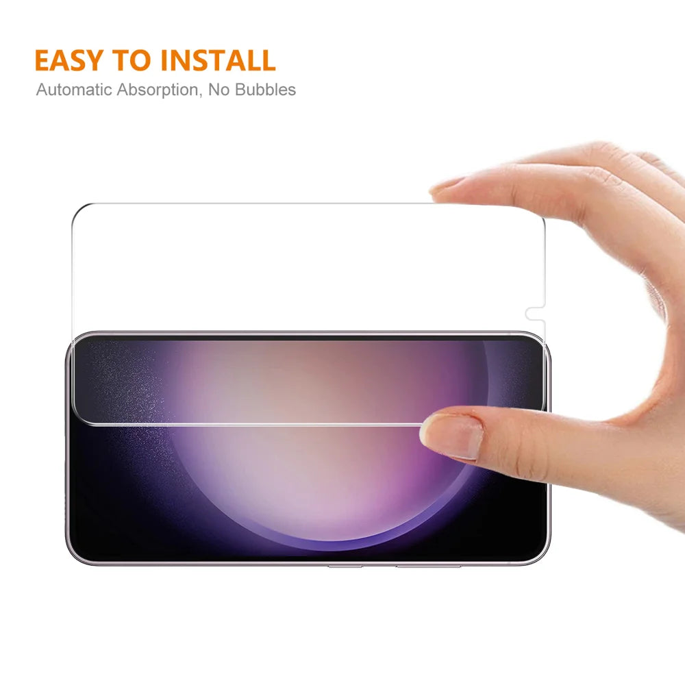 ENKAY HAT PRINCE For Samsung Galaxy S26 2Pcs Screen Protector   Fingerprint Unlock 0.18mm High Aluminum-silicon Glass - Transparent - 6