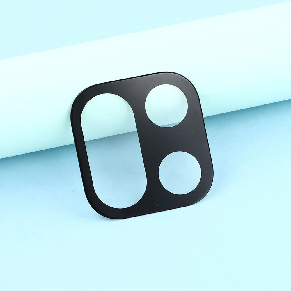 For OnePlus 15 5G Tempered Glass Lens Protector Black Silk Printing Camera Lens Film - 3