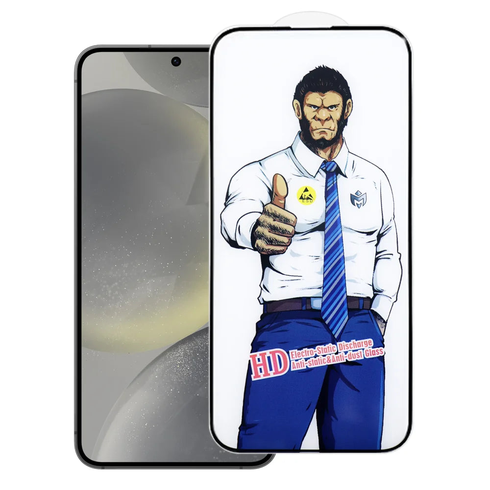 For Samsung Galaxy S24 Full Screen Protector Anti-explosion HD Clear High Aluminium-silicon Glass Film - As Shown - 1