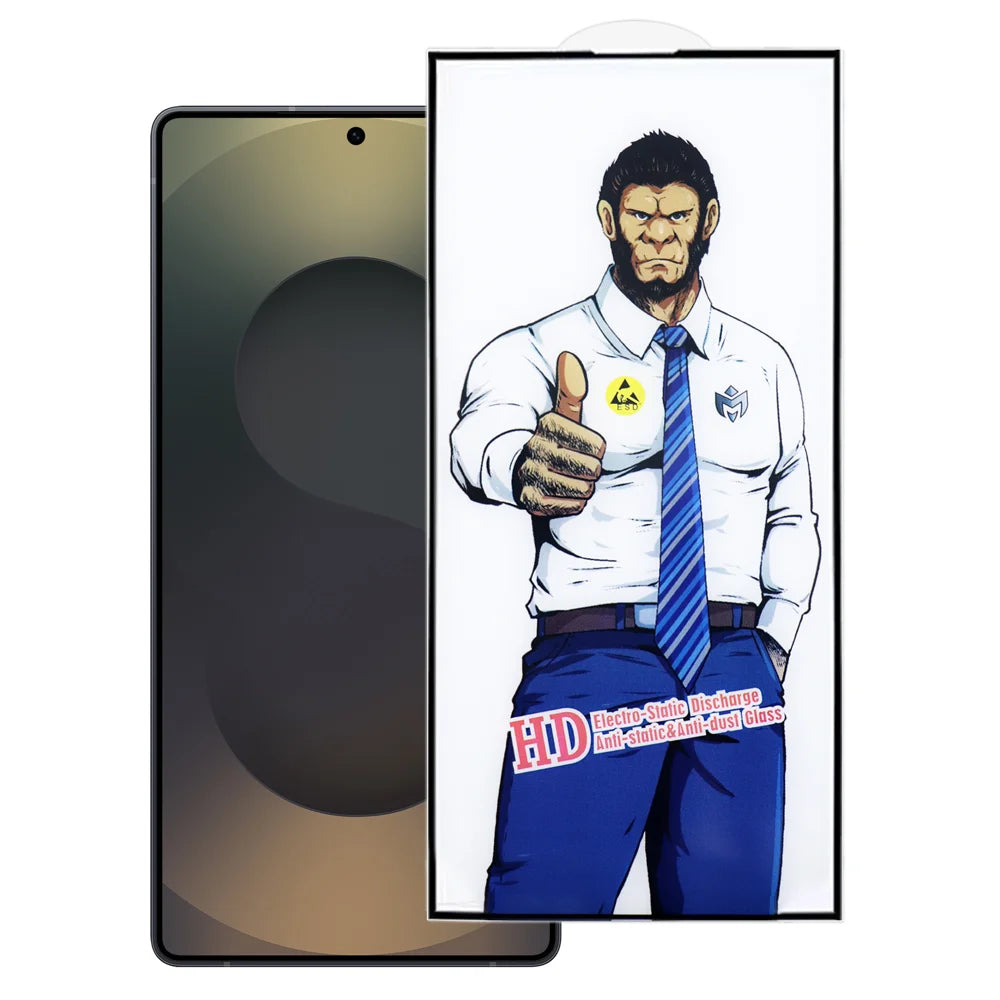 For Samsung Galaxy S25 Ultra Full Screen Protector Anti-explosion HD Clear High Aluminium-silicon Glass Film - As Shown - 1