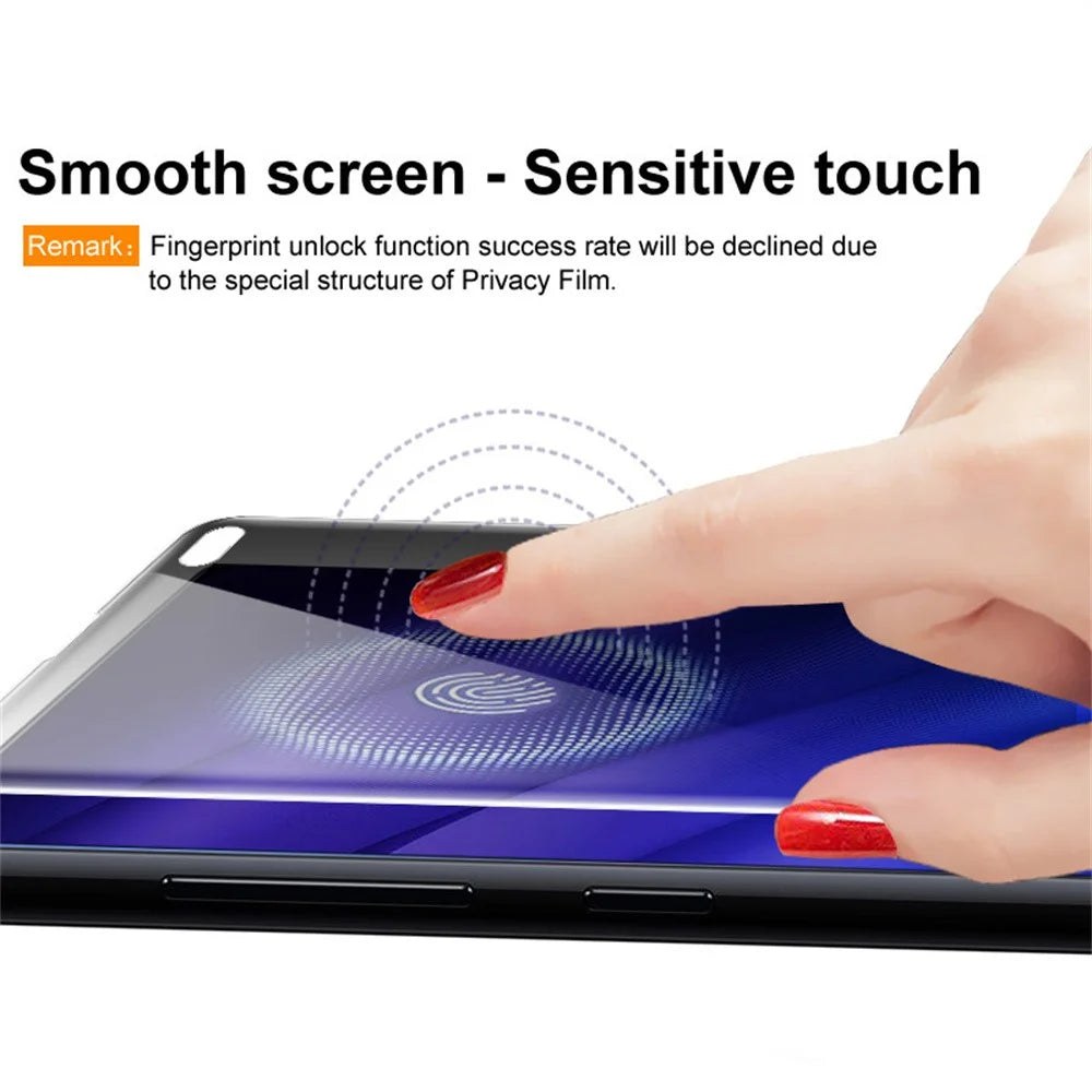 IMAK Privacy Hydrogel Film III for Samsung Galaxy Z Fold7 5G 1 Set Anti-Spy TPU Full Screen Film (Front Screen + Inner Large Screen) - 5