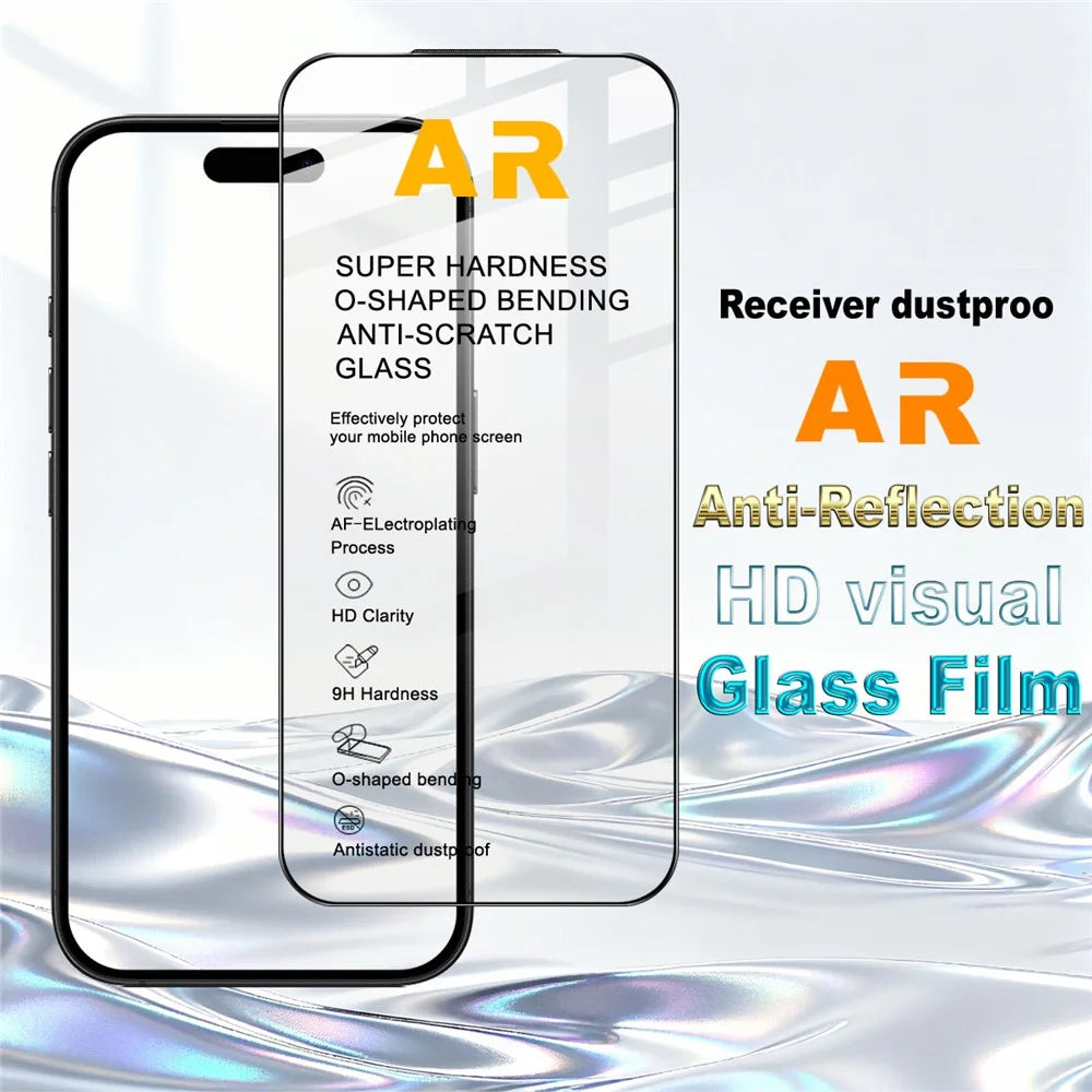 IMAK AR Anti Reflective Series For iPhone 17 Pro Screen Protector Full Coverage Ultra Clear Tempered Glass Film - 2