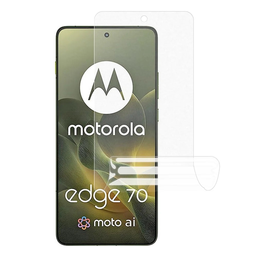 Tempered Glass For Motorola Edge 70 5G  /  Huawei P50 Pro 4G PET Hydrogel Film Full Coverage HD Clear Matte Screen Protector - 1