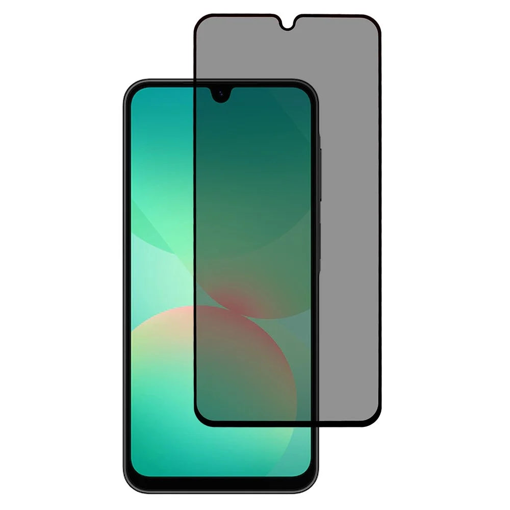 For Samsung Galaxy A27 5G Anti-Peep Tempered Glass Full Covering Silk Printing Screen Protector (No Fingerprint Unlock) - 1