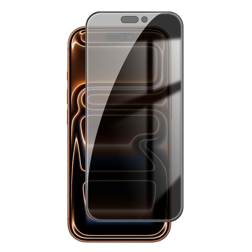 For iPhone 17 Pro Max Anti Spy Privacy Full Screen Protector Black Edge High Aluminium-silicon Glass Film - As Shown - 1