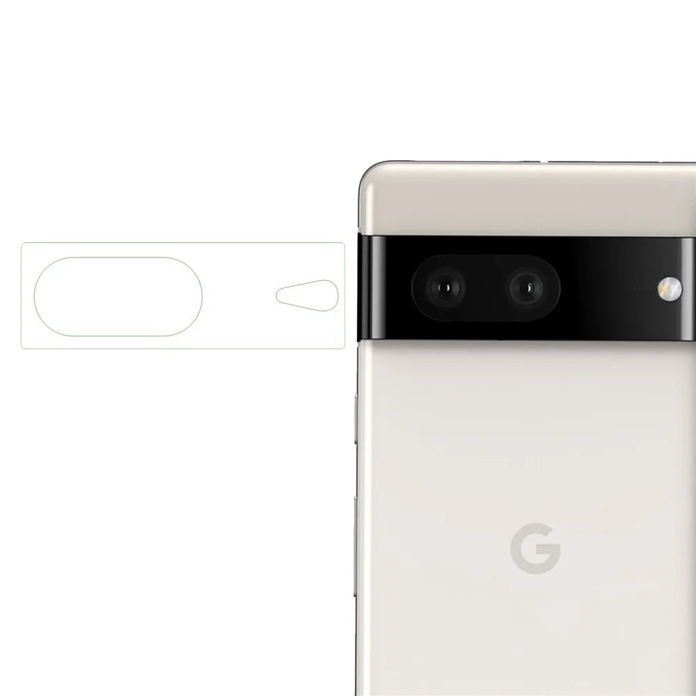 For Google Pixel 7 5G Anti-explosion Camera Lens Protector High Clarity Full Coverage Corning Gorilla Glass 3D Arc Edges Lens Film - 1