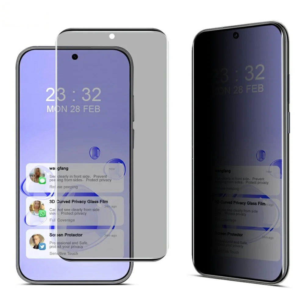 IMAK For Huawei Mate 70 Air Anti Spy Tempered Glass Side Glue Full Screen Protector (No Edge Version) - 1