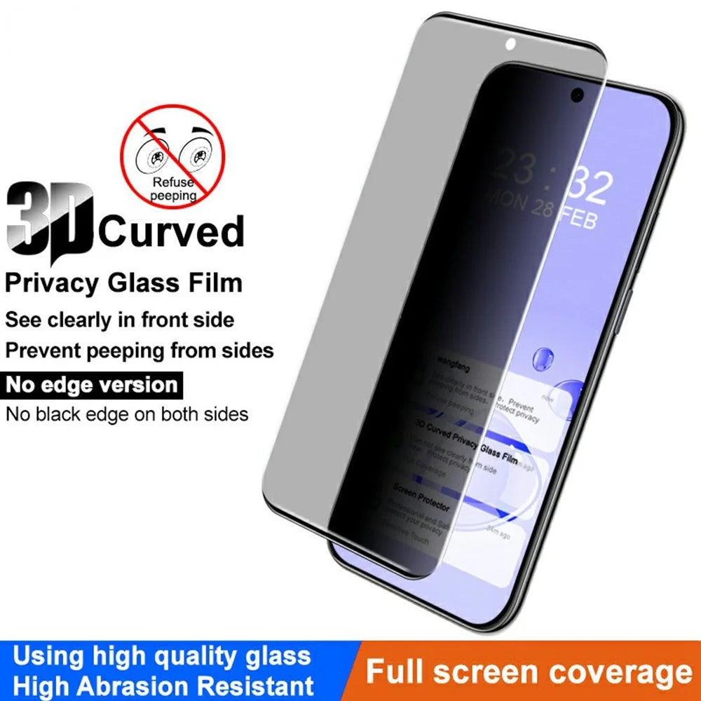 IMAK For Huawei Mate 70 Air Anti Spy Tempered Glass Side Glue Full Screen Protector (No Edge Version) - 4