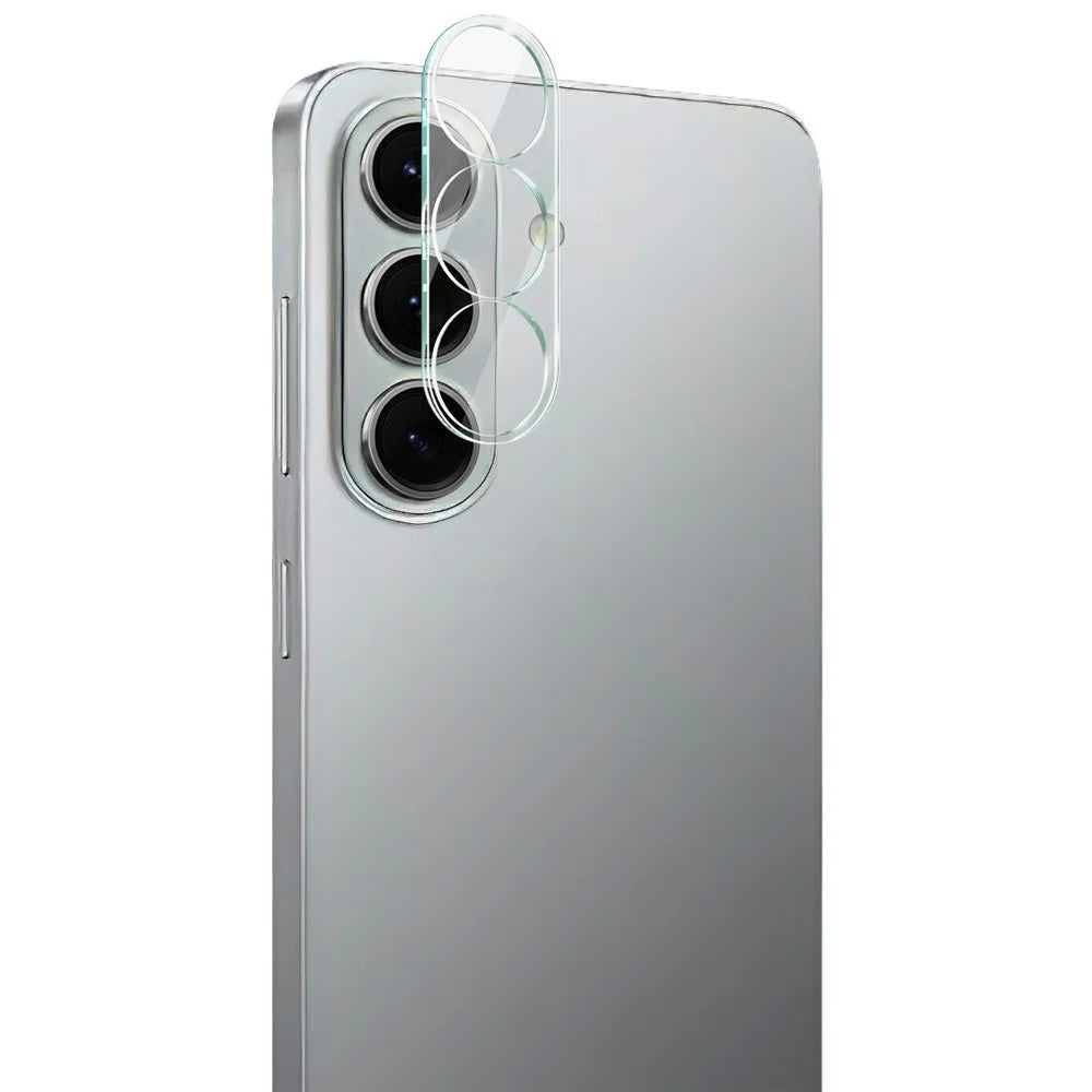 IMAK For Samsung Galaxy S26+ Tempered Glass Full Cover Camera Lens Protector + Acrylic Lens Cap - 1