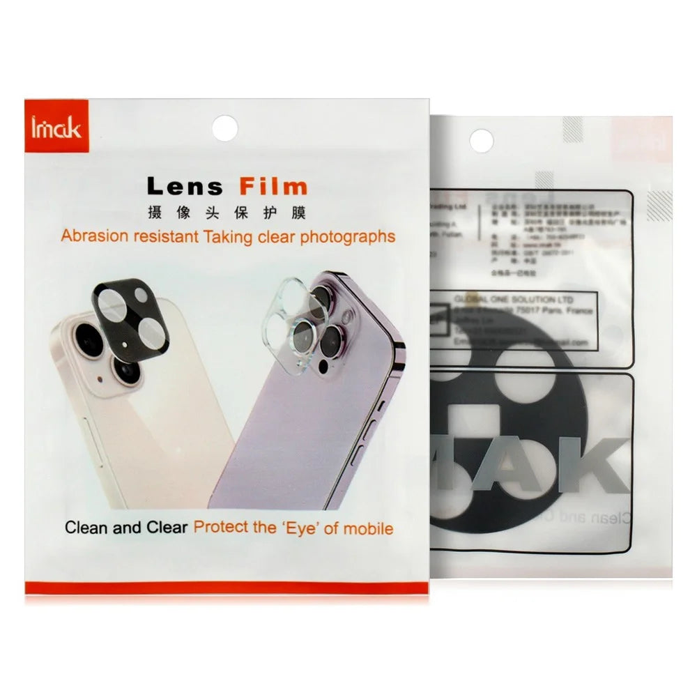 IMAK For Samsung Galaxy S26 Ultra Tempered Glass Full Cover Lens Film + Acrylic Cap (Black Version) - 7