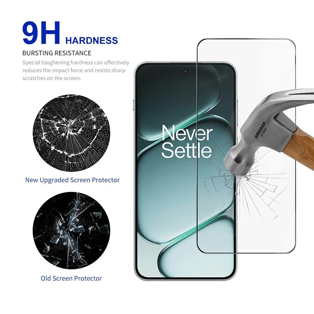 RURIHAI 10Pcs For OnePlus Ace 6 5G Full Glue High Aluminium-Silicon Glass Film 0.26mm 2.5D Full Screen Protector - 3