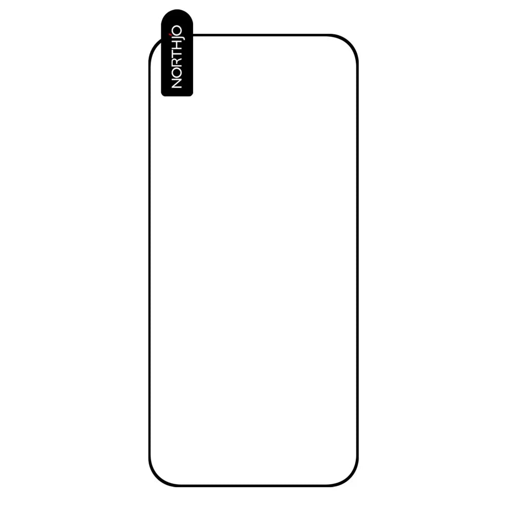 NORTHJO A+ For Oppo Reno15 Pro 5G (Global) / Reno15 5G (China) Full Screen Protector High Aluminum-Silicon Film 0.3mm 2.5D Black Edge Silk Printing - 3