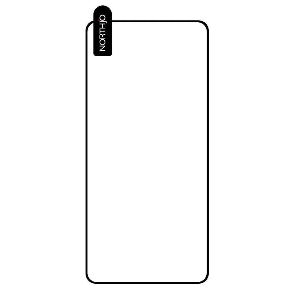 NORTHJO A++ For Samsung Galaxy S26 Ultra Full Screen Protector Silk Printing Full Glue High Aluminum-Silicon Glass Film Support Fingerprint Unlock  - Black - 4