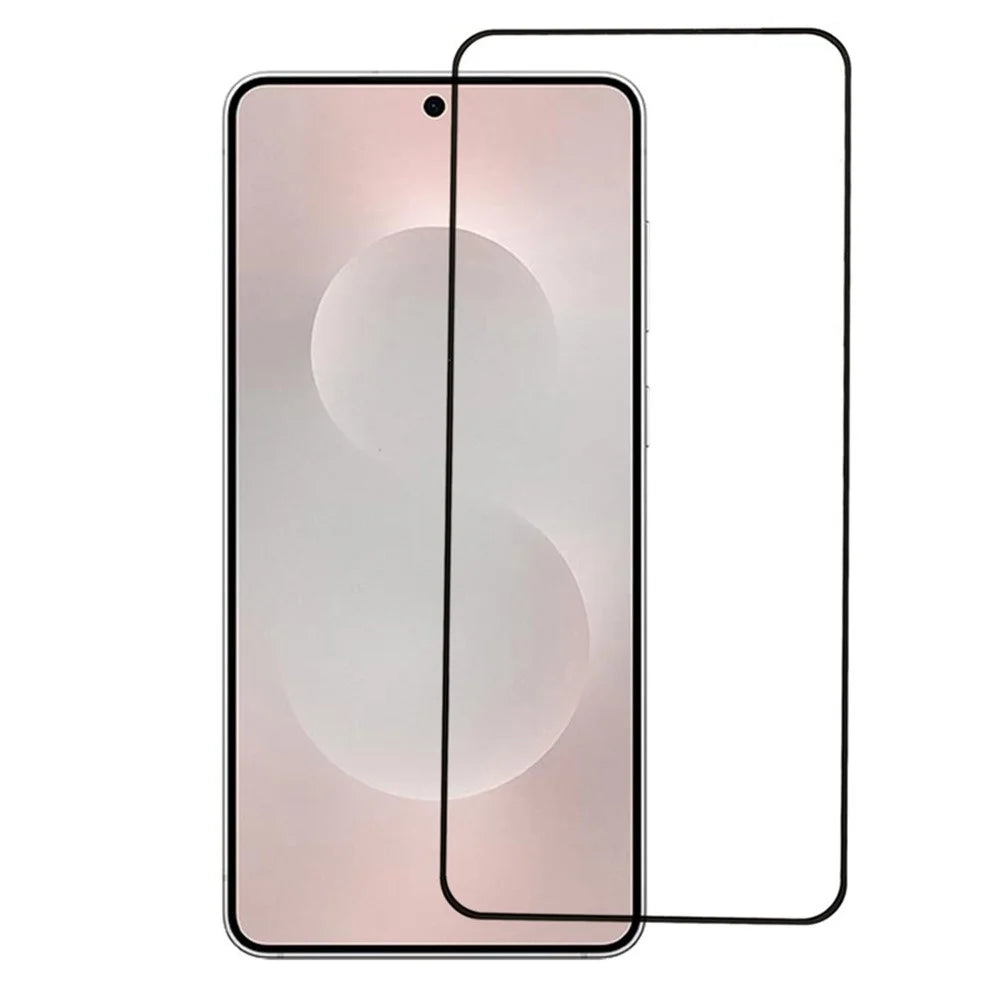 For Samsung Galaxy S26 Full Screen Protector Full Glue Silk Printing Tempered Glass Film Support Fingerprint Unlock - 1