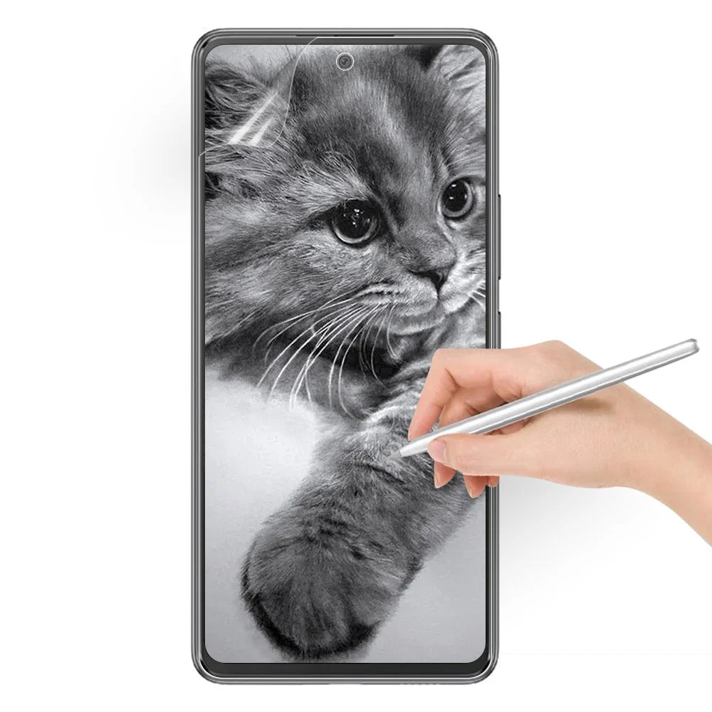 For Samsung Galaxy S22 5G / S23 Soft PET Paper-like Screen Protector Sensitive Touch Anti-scratch HD Clear Paper-feel Film - 1