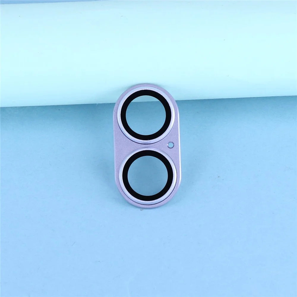 For iPhone 17 Camera Lens Protector Aluminum Alloy Metal Frame + Tempered Glass Lens Film - Purple - 4