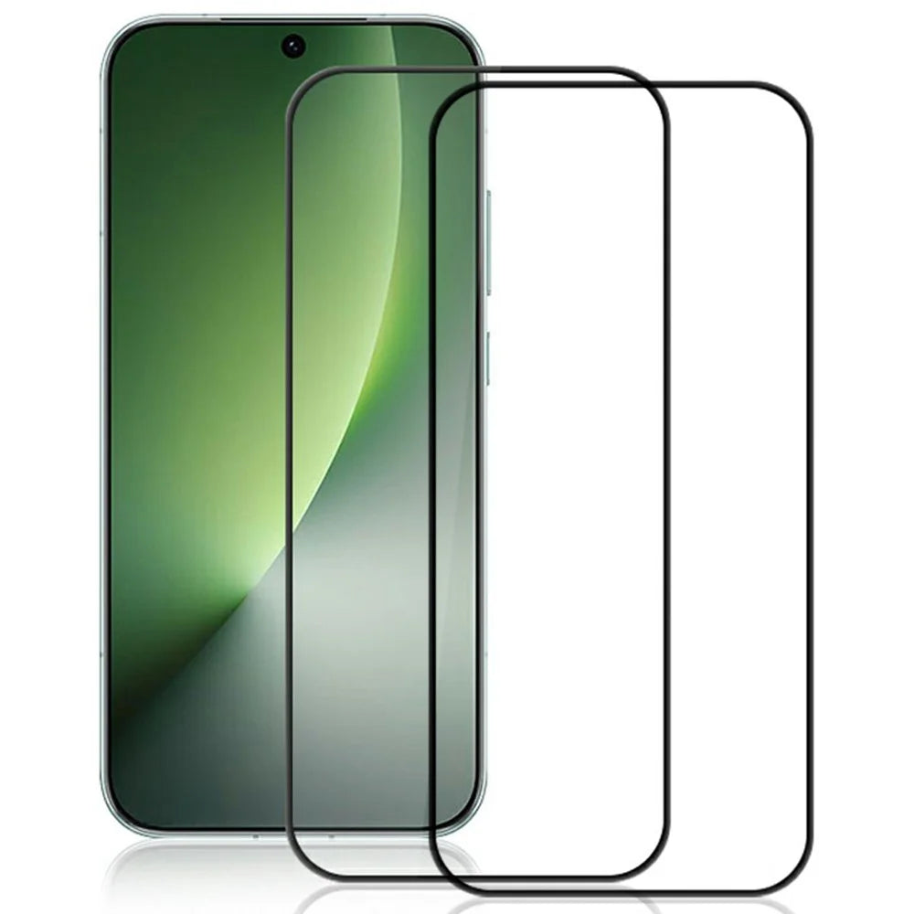 AMORUS 2Pcs For Honor Magic8 5G Full Screen Protector Shatterproof Silk Printing Full Glue Tempered Glass Film - 1