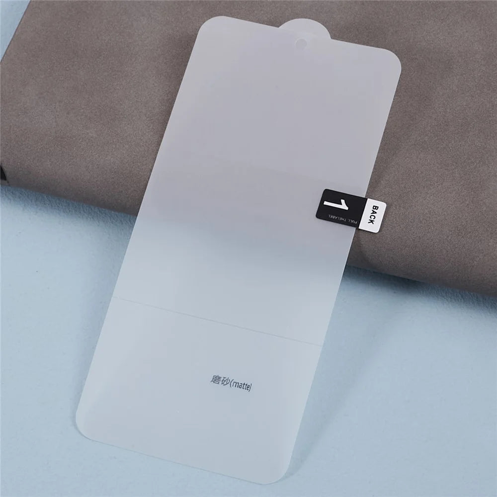 For Samsung Galaxy Z TriFold 5G / Z Fold7 5G PET Hydrogel Film Matte Anti-Fingerprint Outer Screen Protector Full Coverage Full Glue - 3