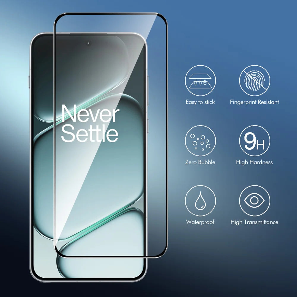 ENKAY HAT PRINCE For OnePlus Ace 6 5G / OnePlus Ace 6T 5G / OnePlus 15R 5G HD Clear Film   Tempered Glass Screen Protector with Installation Tool - Transparent - 3