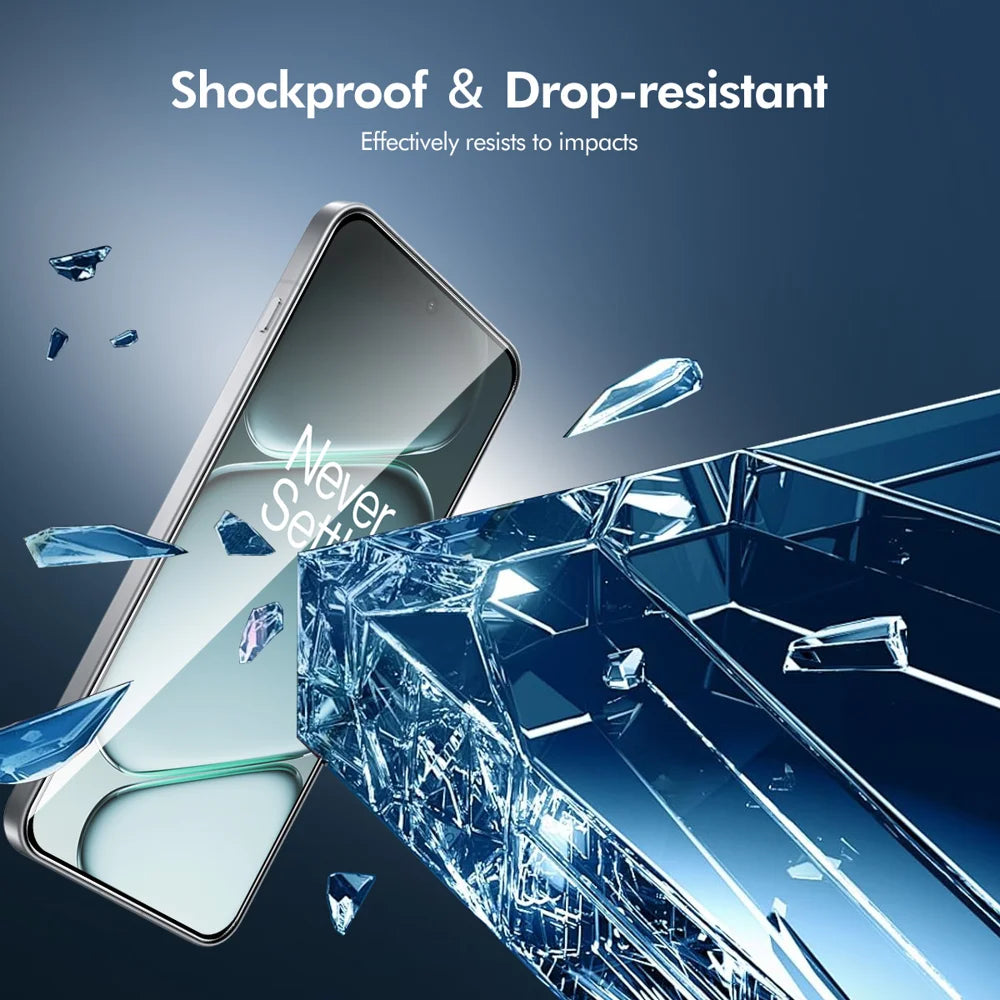 ENKAY HAT PRINCE For OnePlus Ace 6 5G / OnePlus Ace 6T 5G / OnePlus 15R 5G HD Clear Film   Tempered Glass Screen Protector with Installation Tool - Transparent - 5