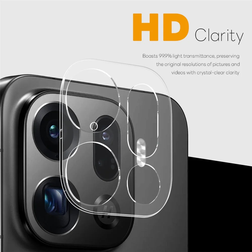 NORTHJO 2Pcs Camera Lens Protector For Oppo Find X9 Pro 5G Tempered Glass Clear 3D Integrated Full Coverage - 2
