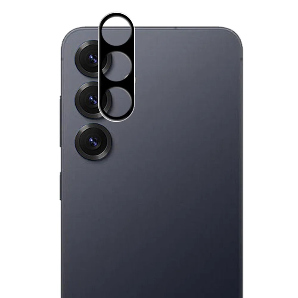 MOCOLO For Samsung Galaxy S26+ Camera Lens Protector Silk Printing Tempered Glass Lens Film (Complete Covering) - Black - 1