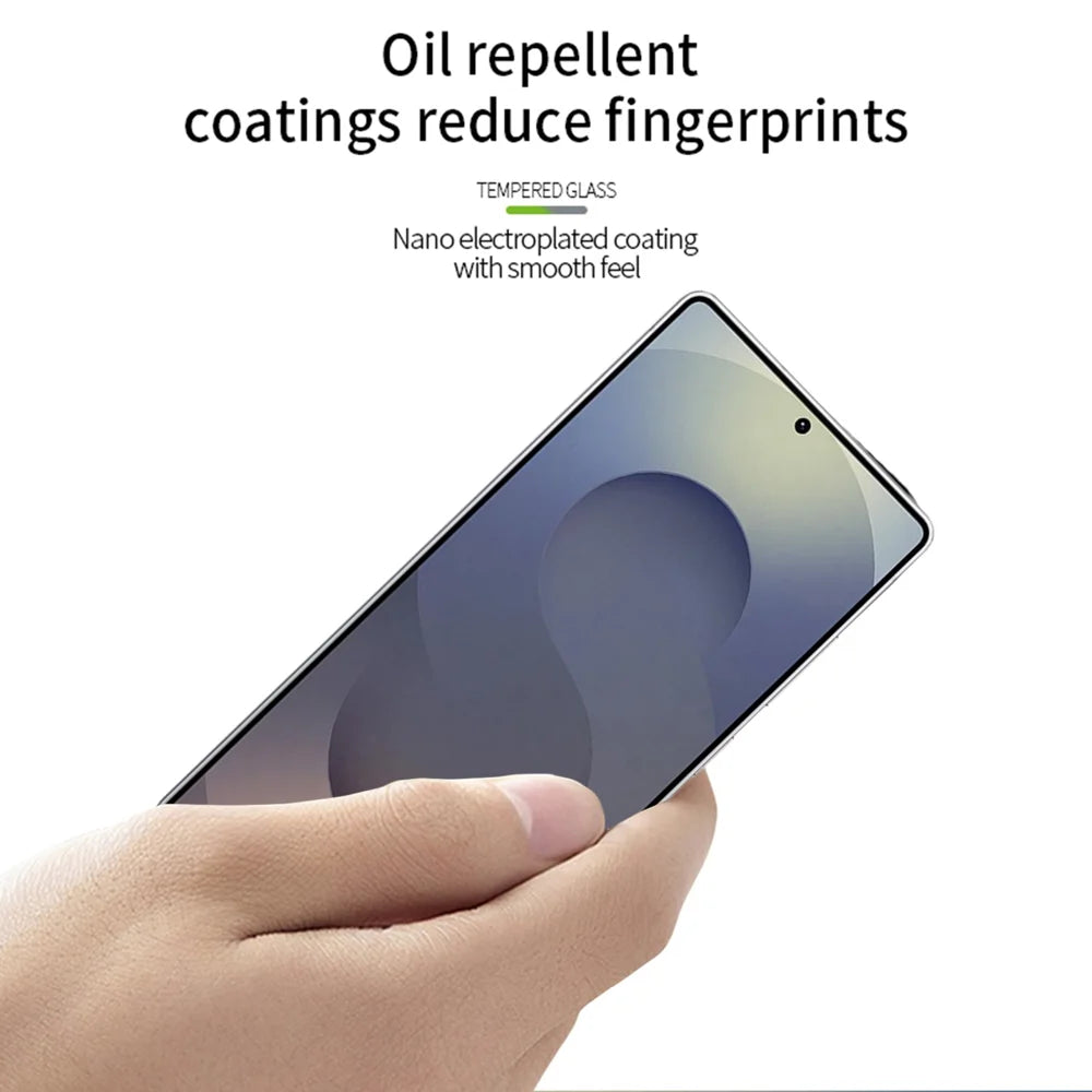 MOFI For Samsung Galaxy S26 Ultra Screen Protector  9H Full Glue Full Coverage High Aluminum-Silicon Glass Film - Black - 4