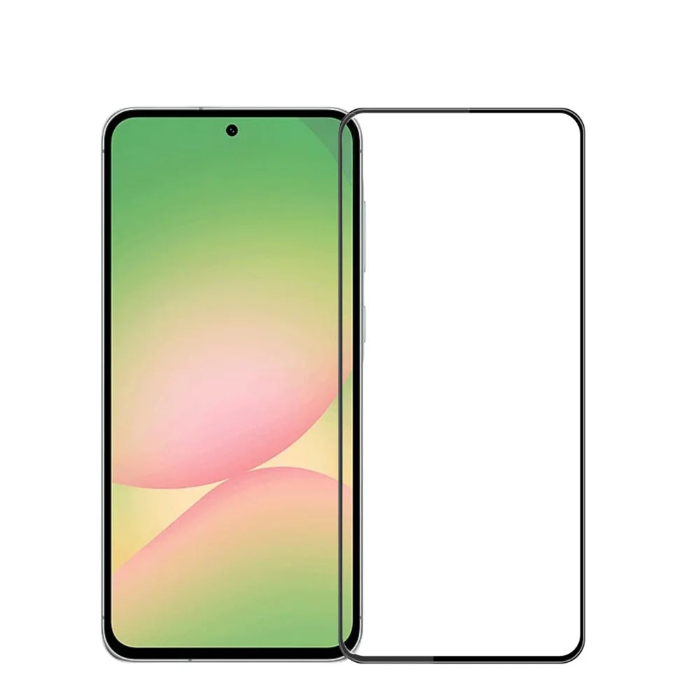 PINWUYO For Samsung Galaxy A37 5G / Galaxy A57 5G Tempered Glass Film  Explosion-proof 9H 3D Full Glue Full Screen Protector - Black - 1