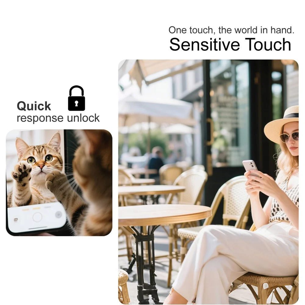 IMAK Pro+ Series For Samsung Galaxy M47 5G / A27 5G Tempered Glass Full Screen Protector Sensitive Touch Film - Transparent - 5