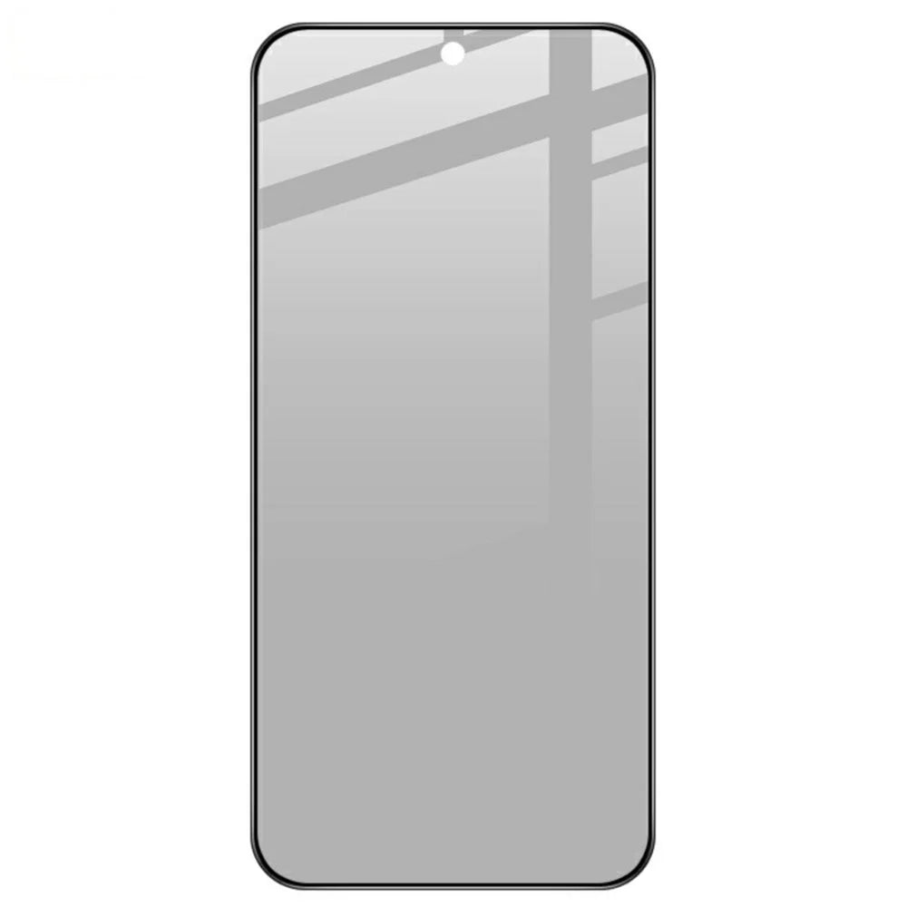 IMAK For vivo S60 5G / S60 Vitality / S50 5G Privacy Screen Protector Anti Peep Full Cover Tempered Glass Film (Fingerprint Unlock) - Black - 2