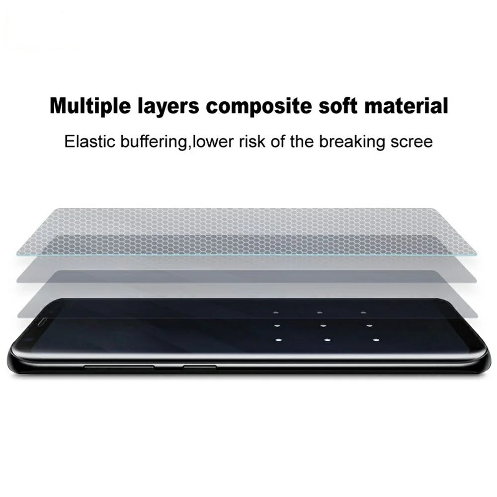 IMAK Hydrogel Film 4th For vivo X300 FE 5G / S50 Pro mini 5G Full Screen Protector Ultra Clear Full Glue Soft TPU Film (Fingerprint Unlock) - Transparent - 5