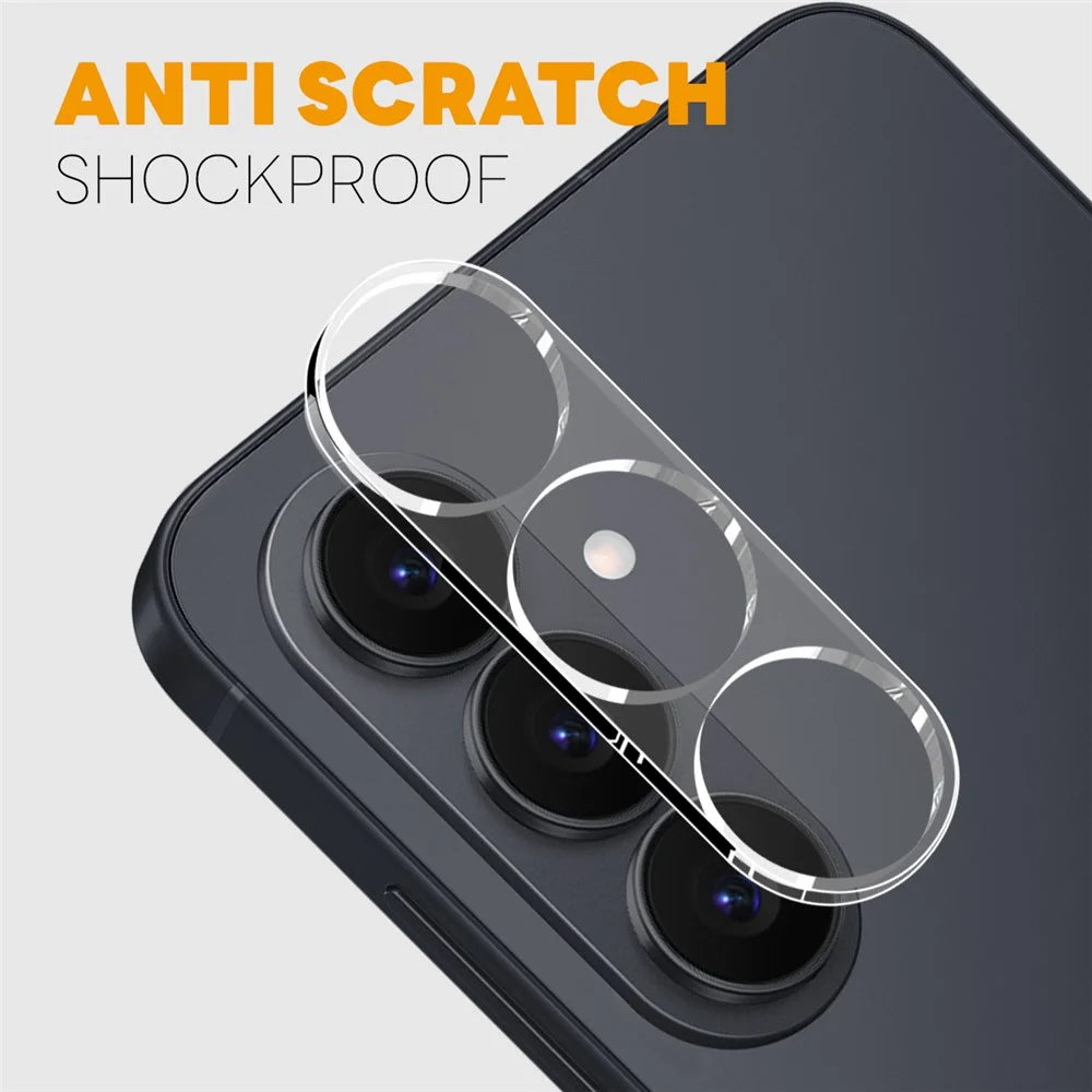 NORTHJO For Samsung Galaxy S26+ Camera Lens Protector Tempered Glass HD Clear 3D Full Coverage - 3