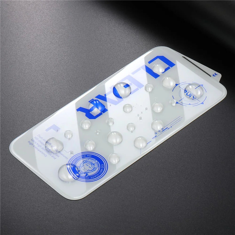 10Pcs For iPhone 18 Pro Max / 17 Pro Max Full Screen Protector 3D Round Edge HD Tempered Glass Film - Transparent - 2