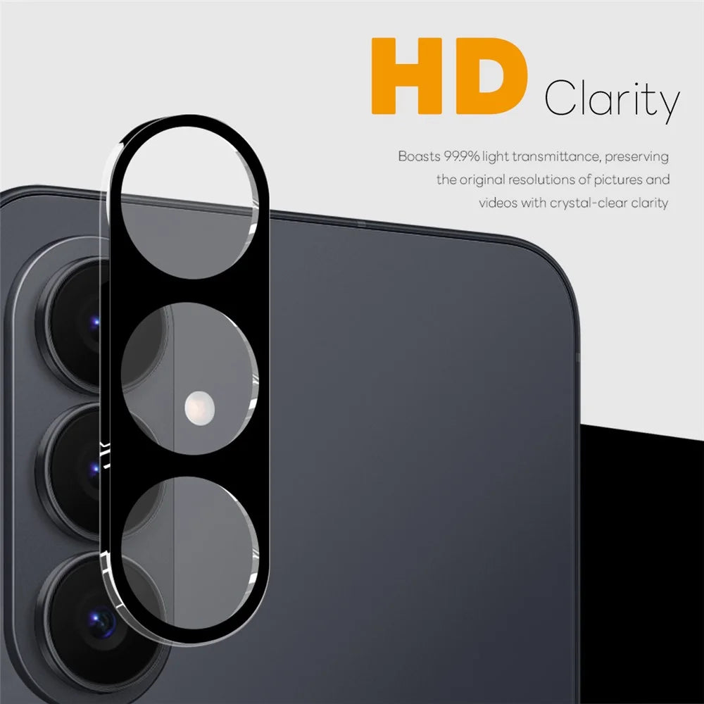 NORTHJO For Samsung Galaxy S26+ Camera Lens Protector Silk Printing 3D Clear Full Screen Tempered Glass Lens Film - 2