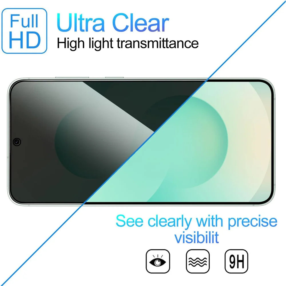 For Samsung Galaxy S26+ Anti Spy Privacy Full Screen Protector Black Edge High Aluminium-silicon Glass Film - As Shown - 4