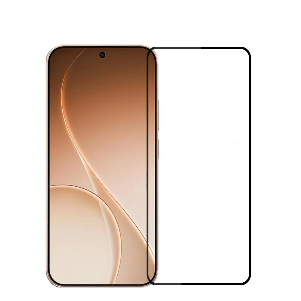 MOFI For Oppo Reno15 Pro 5G (Global) Screen Protector  9H Full Glue Full Coverage High Aluminum-Silicon Glass Film - Black - 1